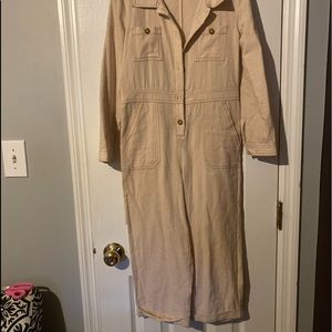 GB girls beige jumpsuit.